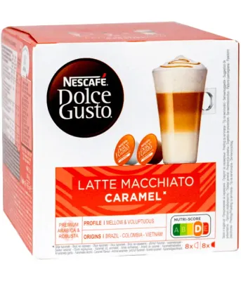 Nescafe Dolce Gusto Latte Macchiato Caramel 16 капсул