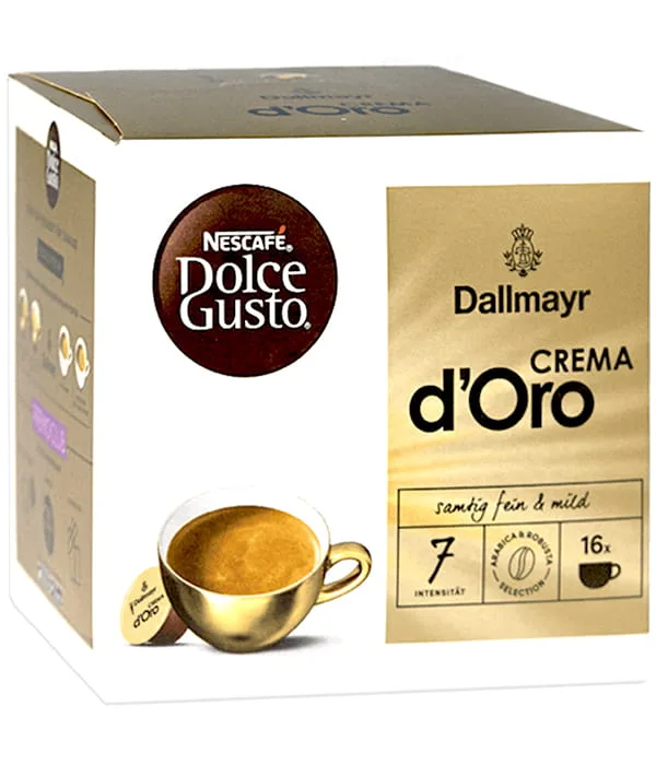 Nescafe Dolce Gusto Dallmayr Crema d'Oro 16 капсул