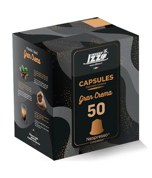 Izzo Nespresso Gran Crema 50 капсул