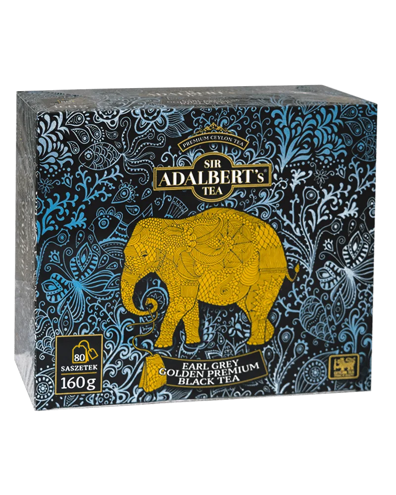 Sir Adalbert's Tea Sir Adalbert's Earl Grey Golden Premium 80 пакетиков