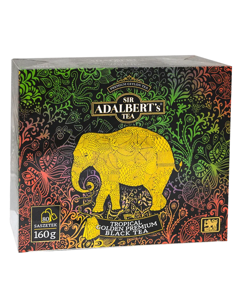Sir Adalbert's Tea Sir Adalbert's Golden Black Tropical 80 пакетиков