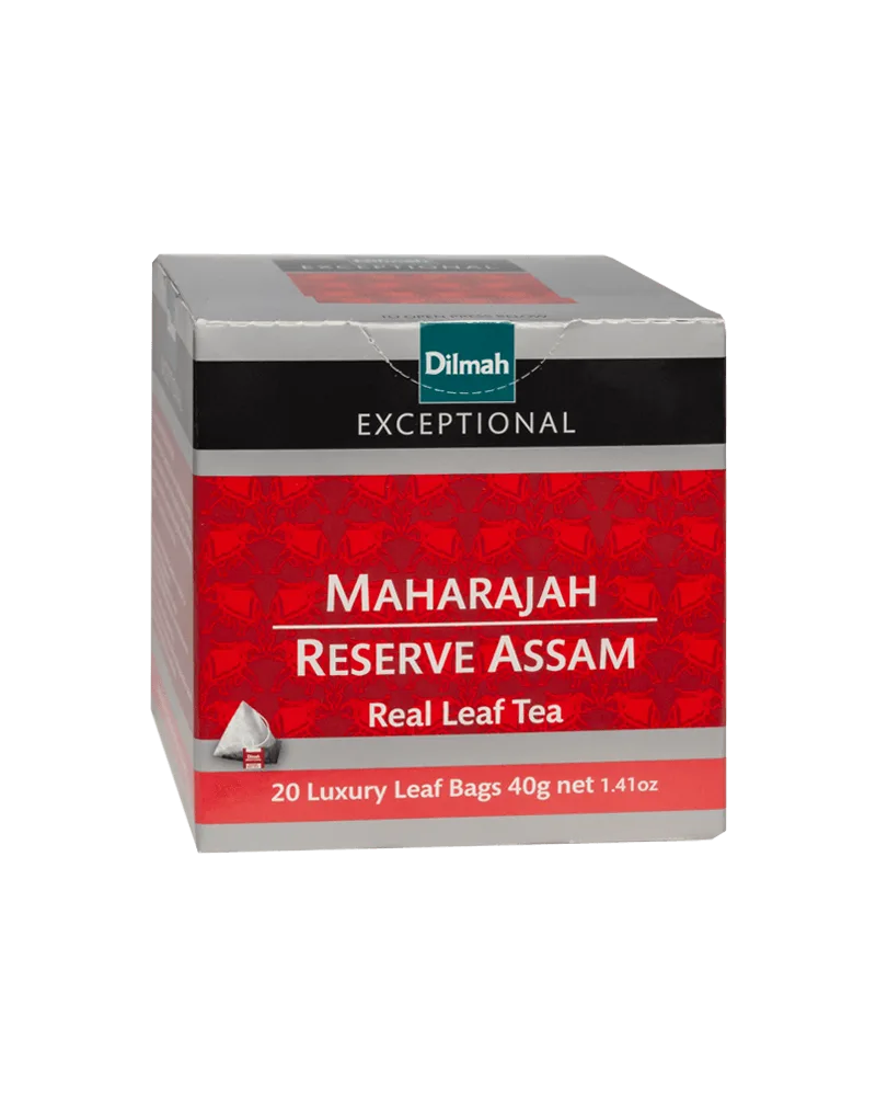 Dilmah Exceptional Maharajah Reserve Assam 20 пирамидок