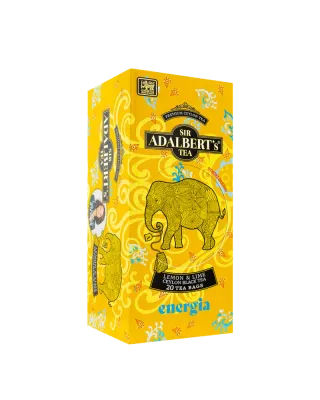 Sir Adalbert's Tea Энергетик Sir Adalbert's Lemon & Lime 20 пакетиков