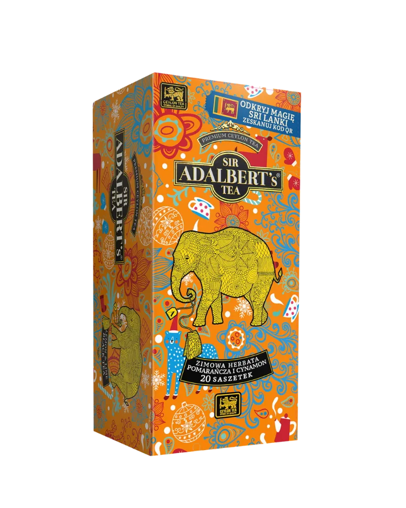 Sir Adalbert's Tea Sir Adalbert's Orange and Cinnamon 20 пакетиков