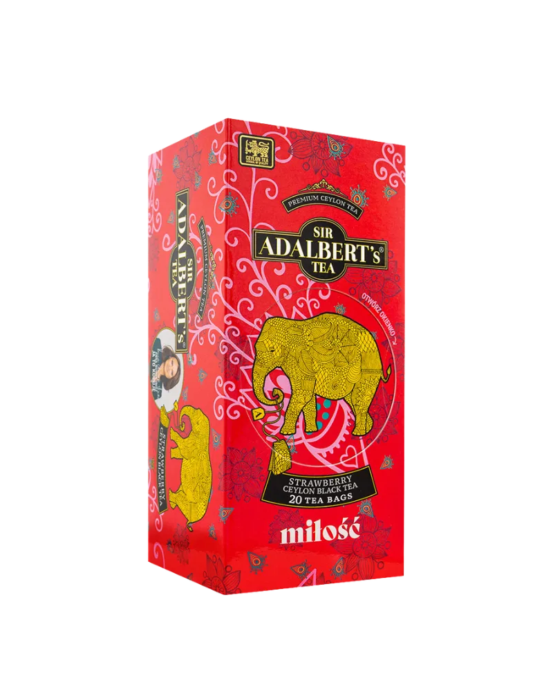 Sir Adalbert's Tea Клубника сэра Адальберта 20 пакетиков Любовь