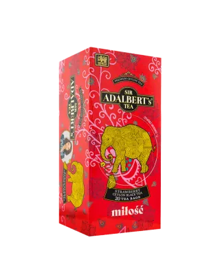 Sir Adalbert's Tea Клубника сэра Адальберта 20 пакетиков Любовь
