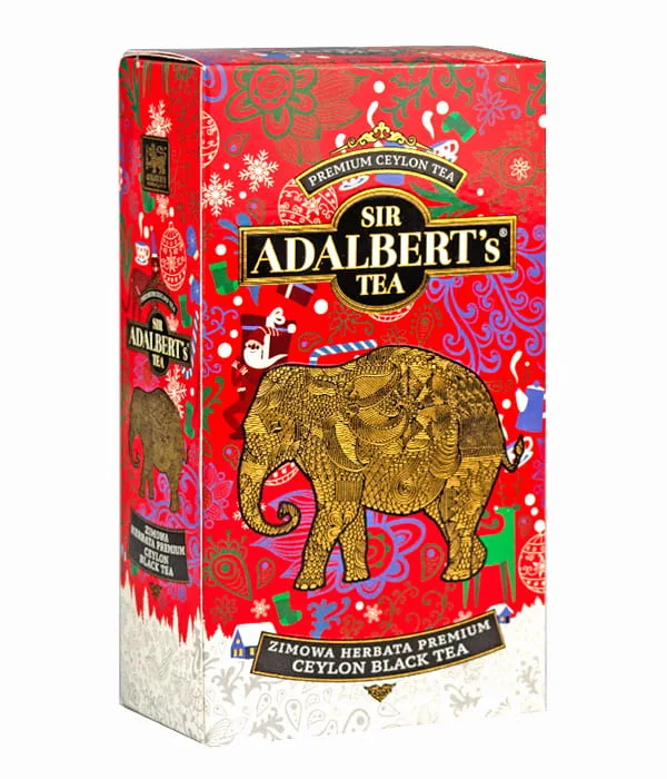 Sir Adalbert's Tea Зимний цейлонский черный чай Sir Adalbert's 70 г