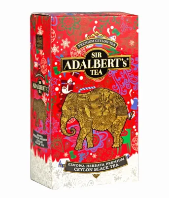 Sir Adalbert's Tea Зимний цейлонский черный чай Sir Adalbert's 70 г