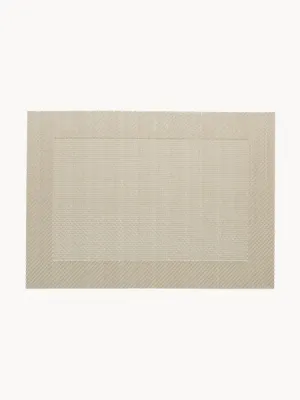 ASA SELECTION Комплект салфеток под приборы Trefl, 2 шт, 46x33 см, светло-бежевый