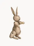 Kay Bojesen Статуэтка кролика Rabbit из необработанного дуба ручной работы — фото 1