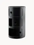 Kartell Приставной столик Componibili, 3 модуля, высота 59 см, Ø 32 × В 59 см, Чёрный — фото 4