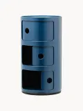 Kartell Приставной столик Componibili, 3 модуля, высота 59 см, Ø 32 × В 59 см, Серо-голубой — фото 4