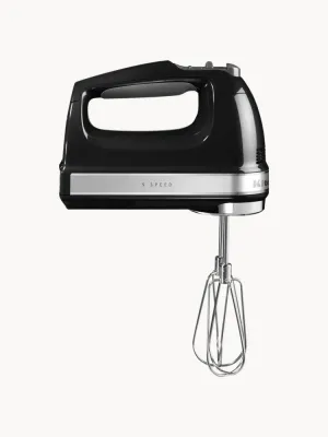 Миксер ручной KitchenAid Digital с цифровым дисплеем, 85 Вт, 6 предметов в наборе, чёрный глянцевый