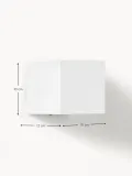 Westwing Collection Настенный светильник Jayla, Ш 10 × В 10 см, Белый — фото 2