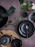 Broste Copenhagen Чашка с блюдцем Nordic Coal ручной работы — фото 2