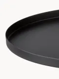 Cooee Design Поднос декоративный круглый Circle, диаметр 40 см, Ø 40 × В 2 см, Чёрный — фото 3