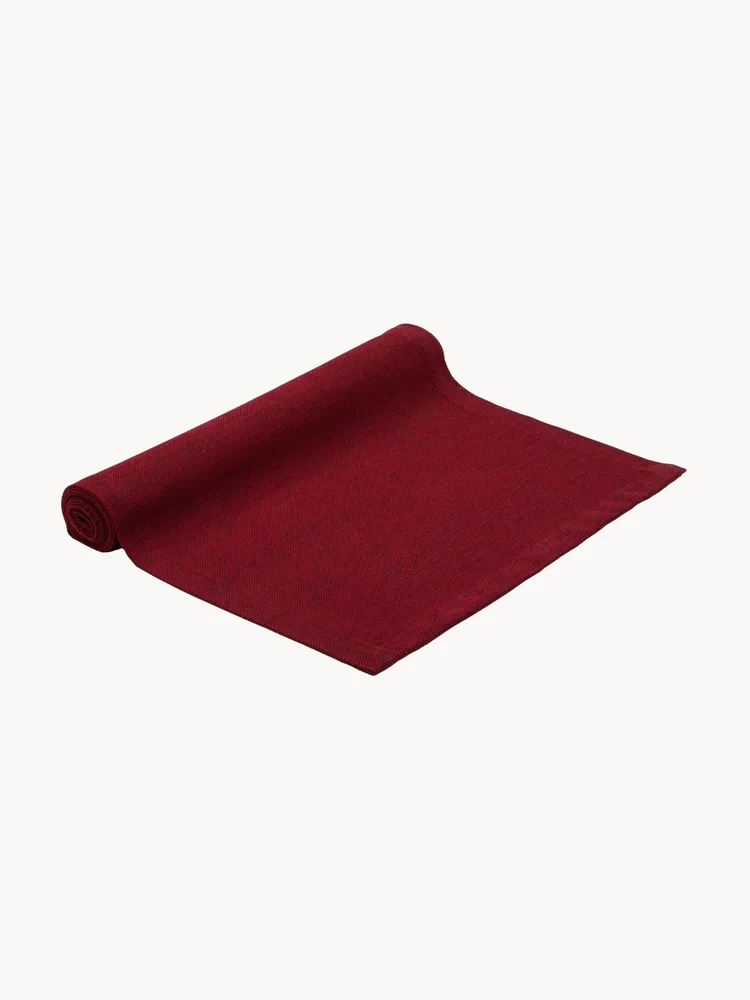 Magma Дорожка для стола Riva 40х150 см, бордовый