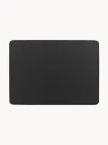 ASA SELECTION Комплект салфеток под приборы из экокожи Pik, 2 шт, 46x33 см, чёрный матовый — фото 1