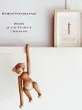 Kay Bojesen Фигурка декоративная обезьяны Monkey из тика, высота 10 см — фото 6