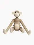 Kay Bojesen Фигурка декоративная обезьяны Monkey из дуба и клена, высота 19 см — фото 1