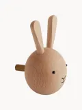 OYOY Mini Крючок настенный детский Rabbit из бука в форме зайца, 5х8х6 см, натуральное светлое дерево — фото 2