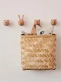 OYOY Mini Крючок настенный детский Rabbit из бука в форме зайца, 5х8х6 см, натуральное светлое дерево — фото 3