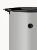 Stelton Чайник электрический EM77 с эмалевым покрытием, 1,5 л, высота 25 см, светло-серый с чёрным — фото 6