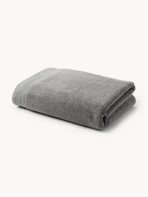 Westwing Collection Полотенце банное Premium, Ш 30 × 50 см, 2 шт., Тёмный серый