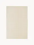 Westwing Collection Ковер Amaro из шерсти с хлопком ручного ткачества, двухцветный, 80х150 см, светло-бежевый с кремово-белым — фото 1