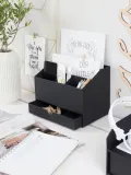 Bigso Box of Sweden Органайзер настольный Greta с 4 отделениями и ящиком — фото 7