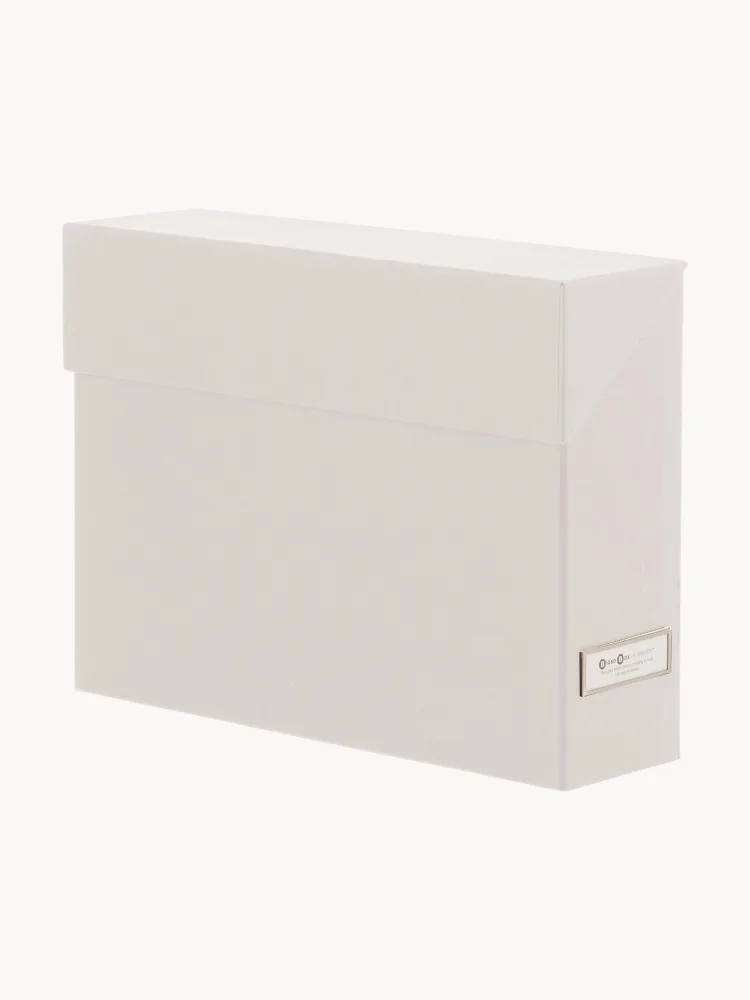 Bigso Box of Sweden Органайзер для документов Lovisa на 12 отделений, 33 x 24 см, Ш 33 × В 24 см, Приглушённый белый