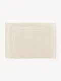Westwing Collection Коврик для ванной Premium из органического хлопка, Ш 50 × Д 70 см, Светлый бежевый — фото 1