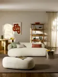 Westwing Collection Подушка декоративная Luana, Ш 30 × Д 50 см, Кремово-белый — фото 6
