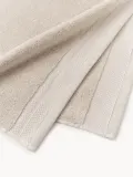 Westwing Collection Полотенце банное Premium, Ш 30 × 50 см, 2 шт., Светлый бежевый — фото 4