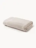 Westwing Collection Полотенце банное Premium, Ш 30 × 50 см, 2 шт., Светлый бежевый — фото 6