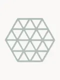 Zone Denmark Набор подставок под горячее Triangles из силикона, 2 предмета, зелёный — фото 2