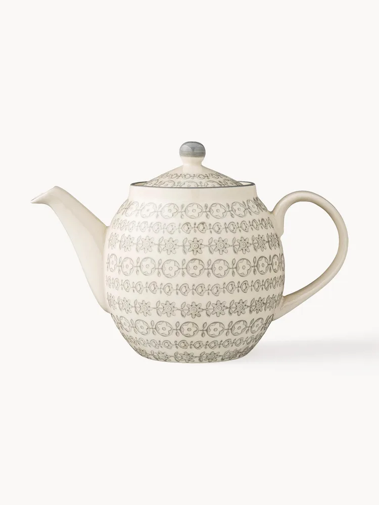 Заварочный чайник Bloomingville Karine с росписью, 1,2 л