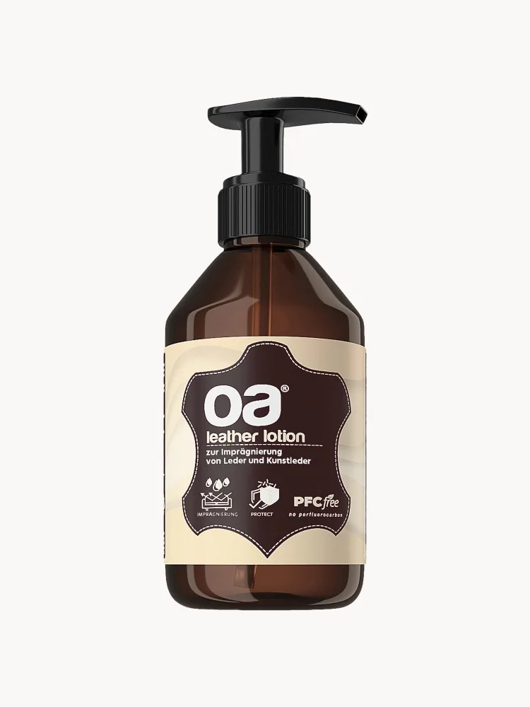 Пропитка Leather Lotion защитная для кожаной мебели и аксессуаров, 250 мл, флакон 8х16 см