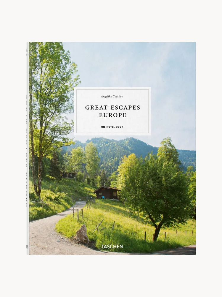 TASCHEN Книга Great Escapes Europe о самых красивых отелях континента, твёрдый переплёт, 360 страниц, 24х30 см