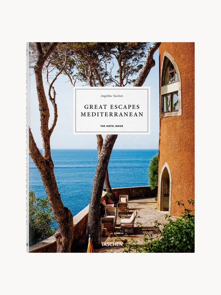 TASCHEN Книга Great Escapes Mediterranean об отелях Средиземноморья, твёрдый переплёт, 360 страниц, 24х30 см