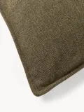 Westwing Collection Подушка декоративная Lennon 60х60 см оливковая — фото 4