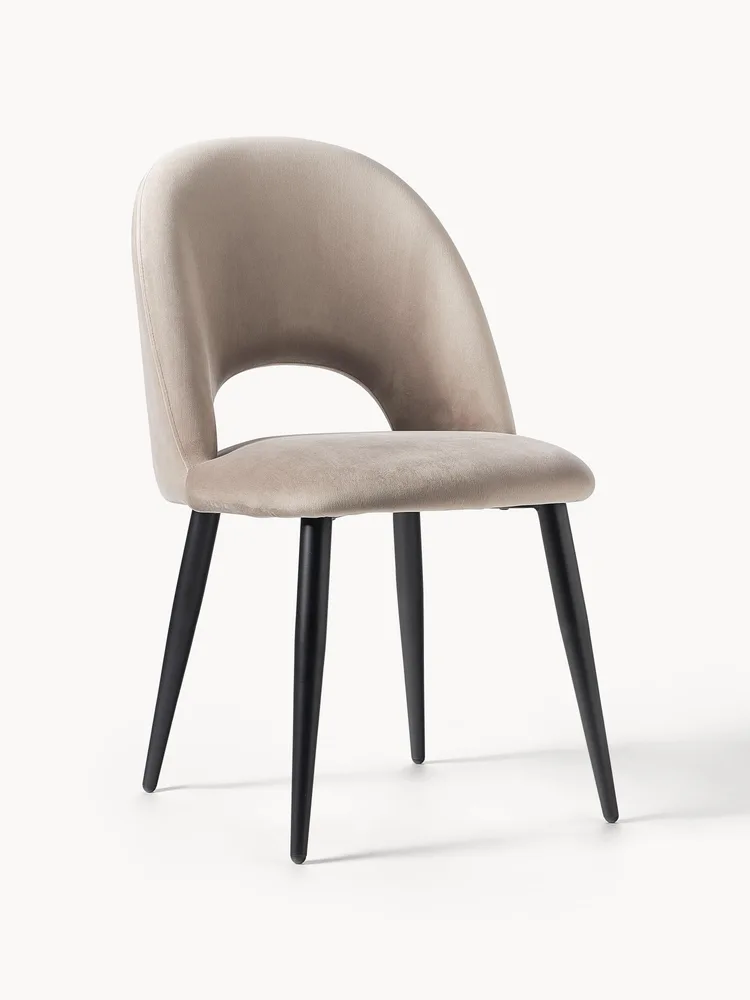 Westwing Collection Стул Rachel, серо-коричневый