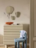 Westwing Collection Зеркала настенные без рамы Lia, комплект из 3 шт — фото 8
