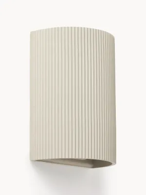 Westwing Collection Настенный светильник Hilko, Ш 19 × В 25 см, Greige