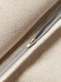 Westwing Collection Подушка декоративная Lennon 60х60 см молочно-белая — фото 3