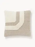 Westwing Collection Наволочка декоративная Laine, шерсть с хлопком, 45х45 см — фото 1