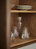 Aarke Набор стаканов Nesting из хрустального стекла, 4 шт., вкладываются друг в друга — фото 6