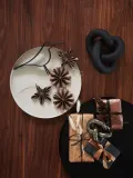Cooee Design Декоративный объект Knot ручной работы, Ш 19 × В 9 см, Чёрный — фото 3