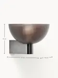 Kartell Настенный светильник Fata, Ш 16 × В 17 см, Коричневый — фото 2
