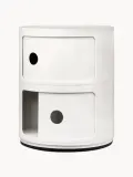 Kartell Приставной столик Componibili, 2 модуля, молочно-белый — фото 4